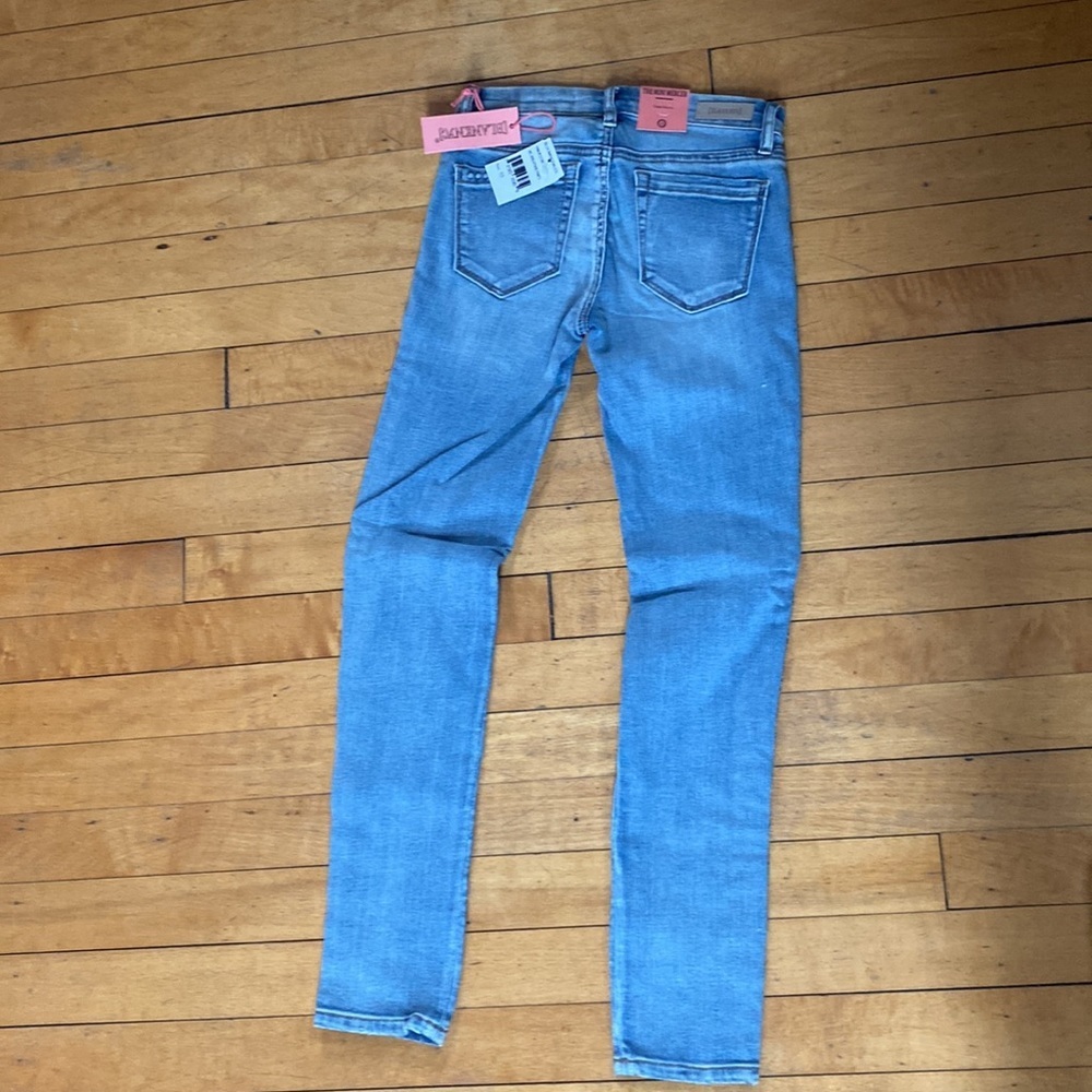 BlankNYC Super Skinny Jeans w/ faux snakeskin detail Girls 10 - Picture 7 of 8